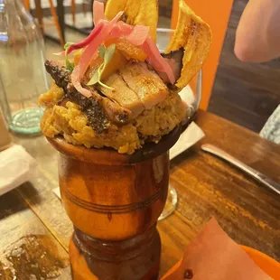 Brisket Mofongo