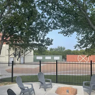 Catering for concerts next door