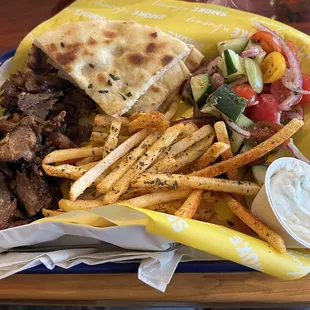 Pork Gyro Platter