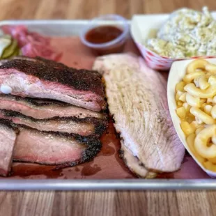 Brisket and ribs always on point. The turkey! So good and juicy and I'm not a big fan of turkey.