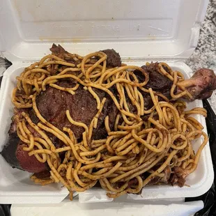 Smoked turkey leg with pastalaya $25