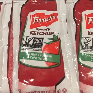 Frenchs ketchup?  Why not Hines?