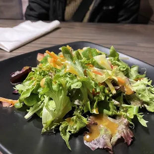 House Salad with Blood Orange Vinegarette