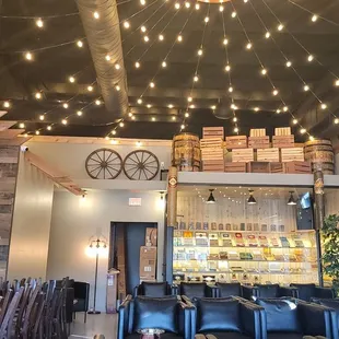 Nice lounge , very cool shop