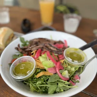 Steak salad