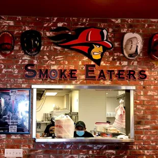 Getting our order ready