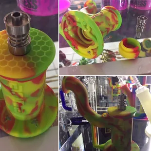 Unbreakable dishwasher safe silicone rigs for all smokers