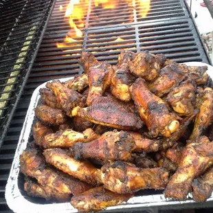 Smoked Blazin Wings
