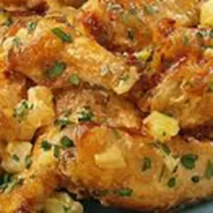 Smoked Pineapple Curry Chicken Wings