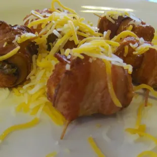 Bacon Wrapped Meatballs