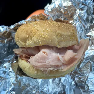 Pit Turkey Sandwich