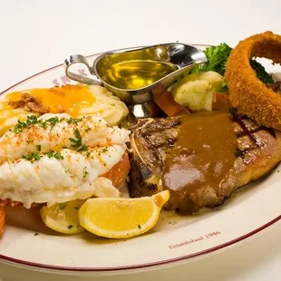 Steak and Lobster