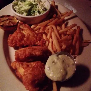 Alaskan Halibut Fish and Chips
