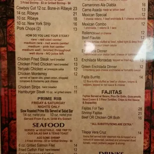 Menu pg 2