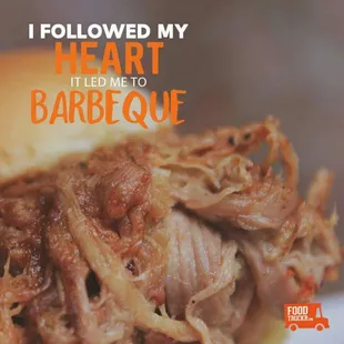 a pulled pork sandwich