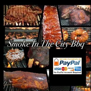 a variety of barbecues