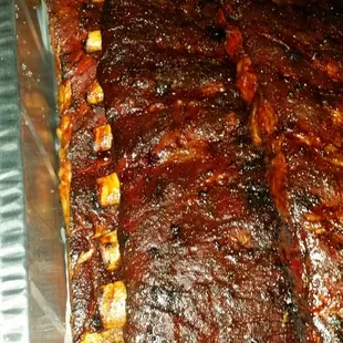 ribs in foil