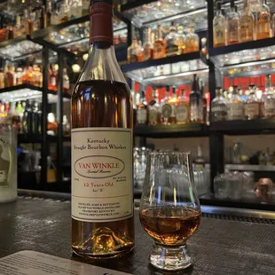 They have a special on Van Winkle 15 year!