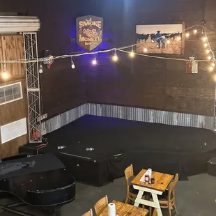 the inside of a restaurant