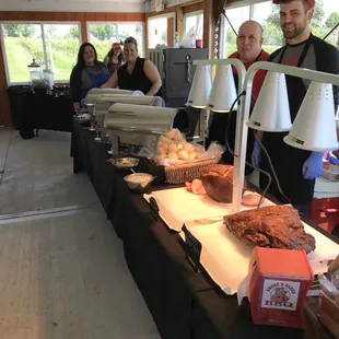 Mother's day brunch at Stone Pillar Winery