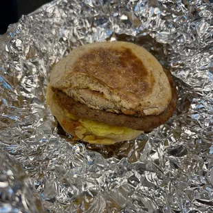 Breakfast sandwich