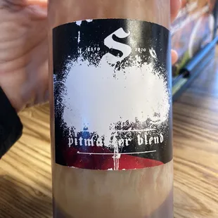 Regular bbq sauce on the table