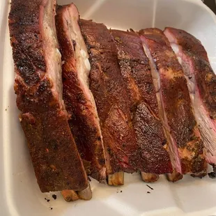 Smoked ribs