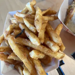 Fries are new and they are the bomb