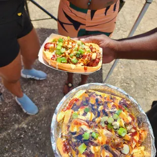 Smoked Brisket Love Bowl and Loaded Love Sausage