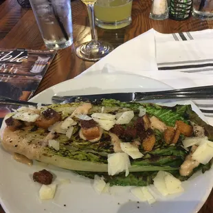 Grilled Romaine Salad