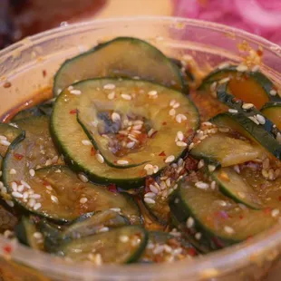 Spicy Cucumbers