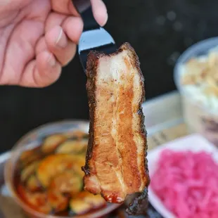 Char siu pork belly