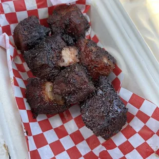 Pork belly burnt ends. Fantastic.
