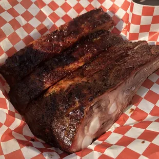 bbq ribs, food, ribs