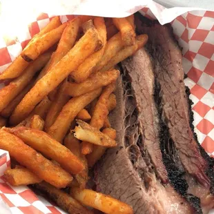 Brisket and Fries