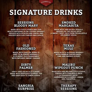 Drink Menu