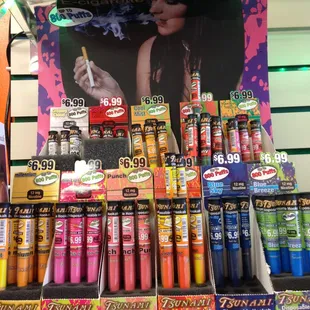 Tsunami disposable e-cigs.