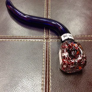One of many hand pipes.