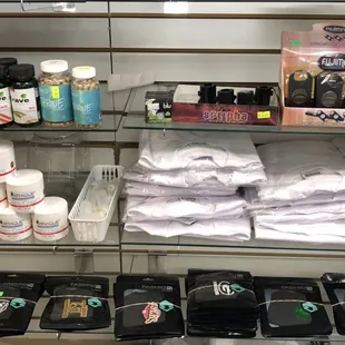 Face Mask &amp; White T-Shirt