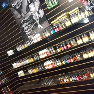 All the flavors you could ever imagine for your vaping needs. Try the bubblegum watermelon!