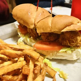 Shrimp po&apos; boy