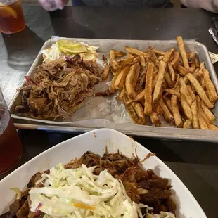 Luckenbach Texas sandwich and Cowboy sundae