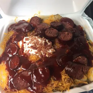 Loaded baked potato