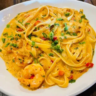Cajun shrimp pasta