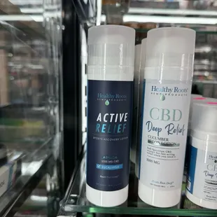 Roll on relief cream. Organic, Non GMO