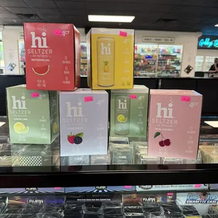 HI Seltzer THC drinks
