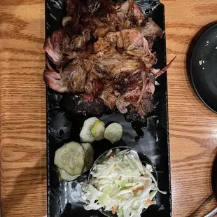 Pulled Pork Platter, Cole Slaw