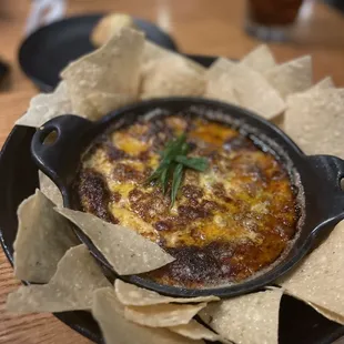 Smoked Buffalo chicken dip