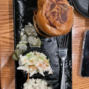 Chopped Brisket Sandwich