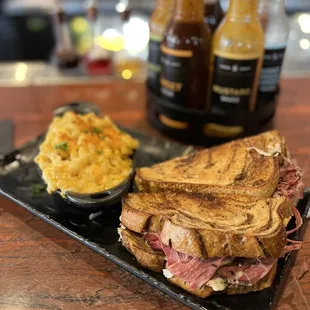 Reuben and Mac &amp; Cheese